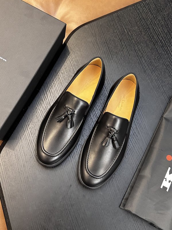 Kiton 남성 소가죽 운동화 001-287137
