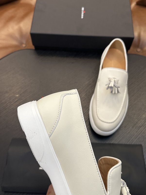 Kiton 남성 소가죽 스니커즈 001-287141
