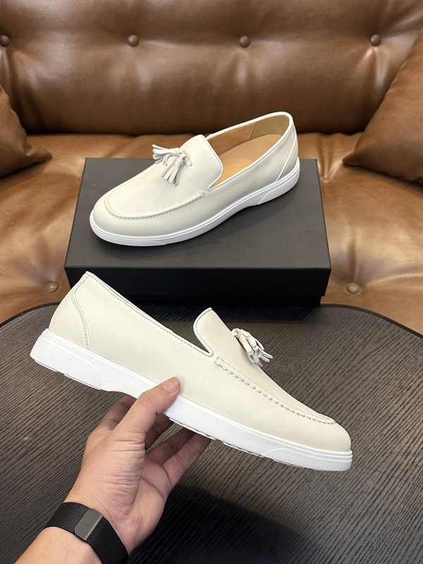 Kiton 남성 소가죽 스니커즈 001-287141