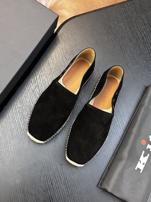 Kiton 남성 소가죽 운동화 001-287154