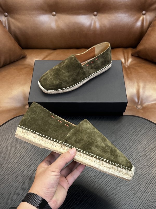 Kiton 남성 소가죽 운동화 001-287156