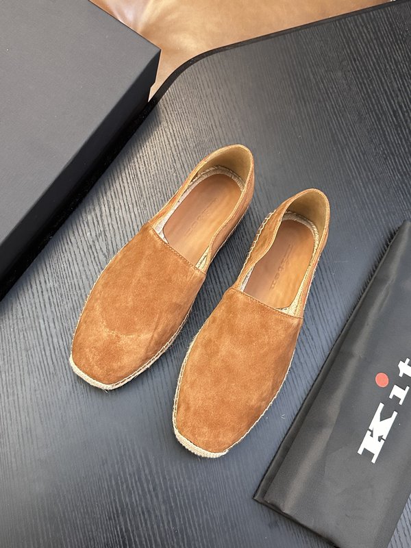 Kiton 남성 송아지가죽 스니커즈 001-287158