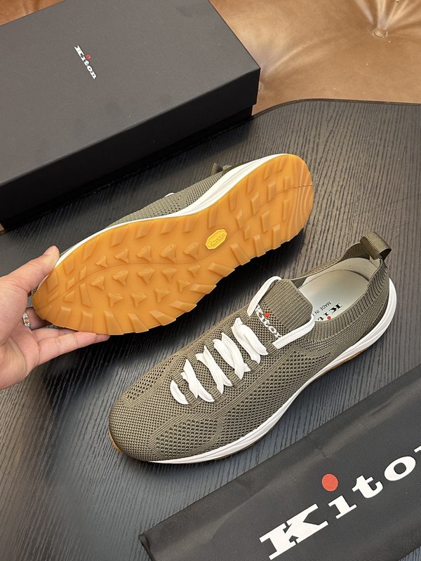 Kiton 남성 니트 운동화 001-287164