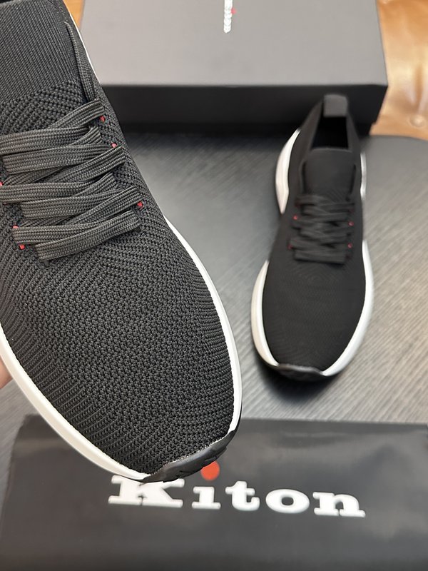 Kiton 남성 니트 스니커즈 001-287173