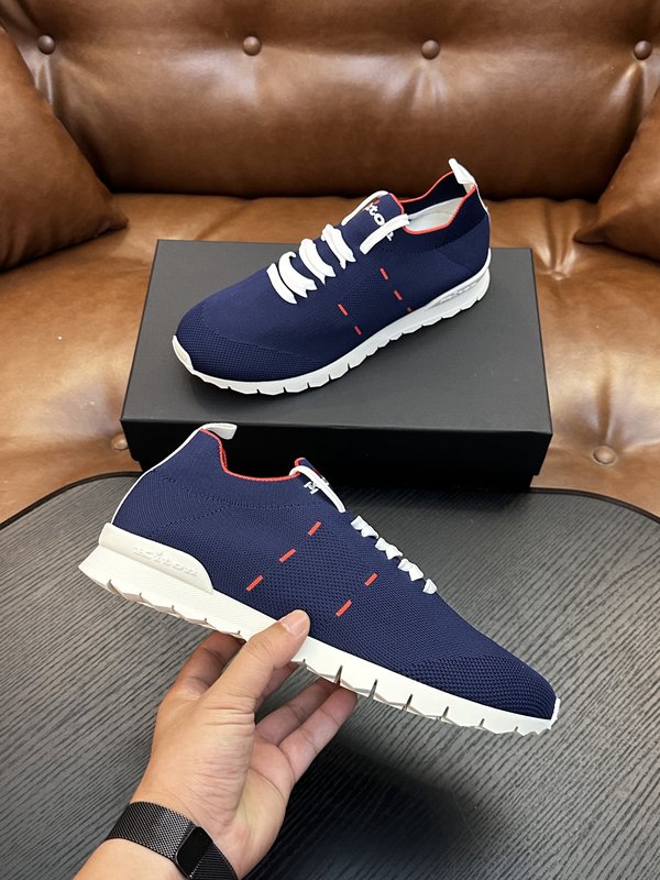 Kiton 남성용 니트 운동화 오리지널 아웃솔 1:1 001-287180