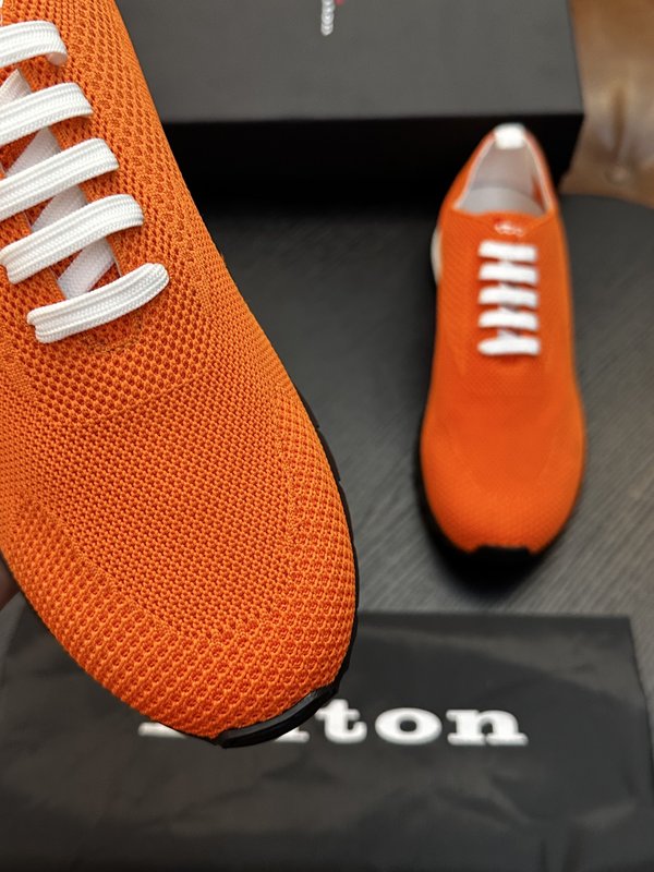 Kiton 니트 소재 운동화 001-287190