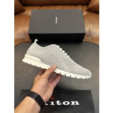 Kiton 남성용 니트 소재 운동화 001-287191