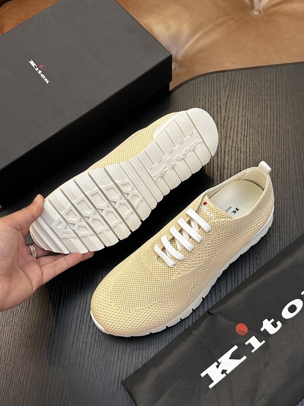 Kiton 남성 니트 스니커즈 001-287193
