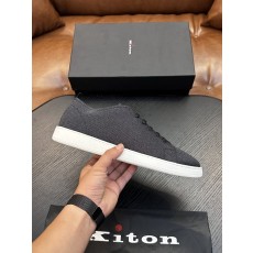 Kiton 남성 니트 스니커즈 001-287195