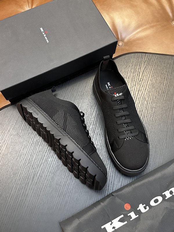 Kiton 남성 니트 운동화 001-287200