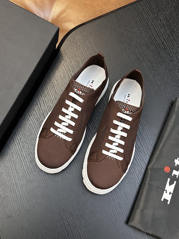 Kiton 남성용 니트 운동화 001-287201