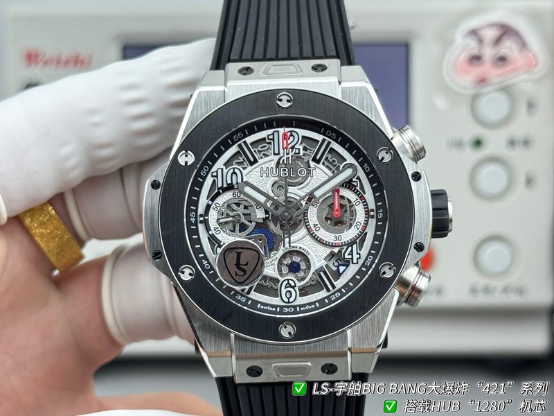 HUBLOT 빅뱅 44mm 시계 최고 버전 001-287204