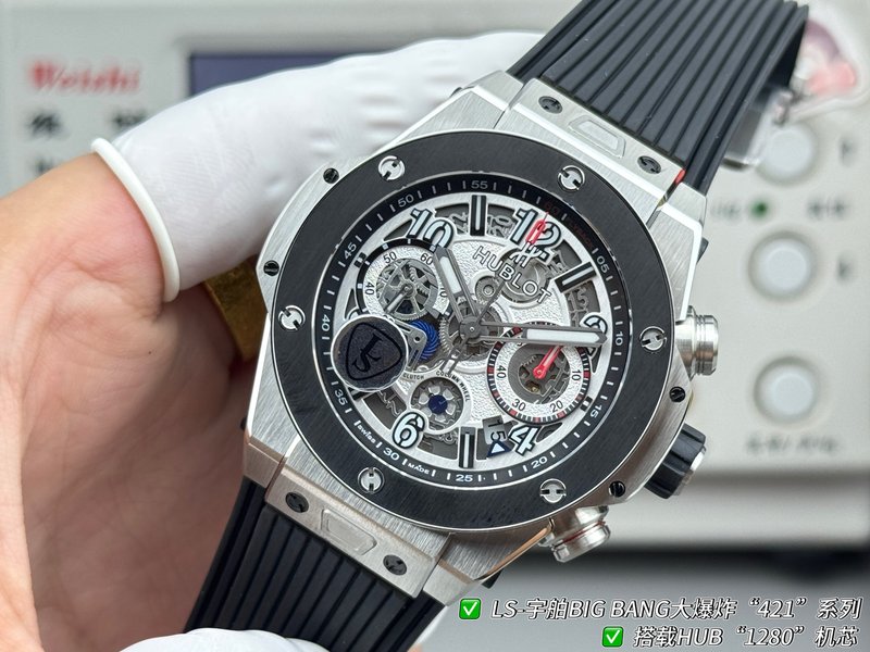 HUBLOT 빅뱅 44mm 시계 최고 버전 001-287204