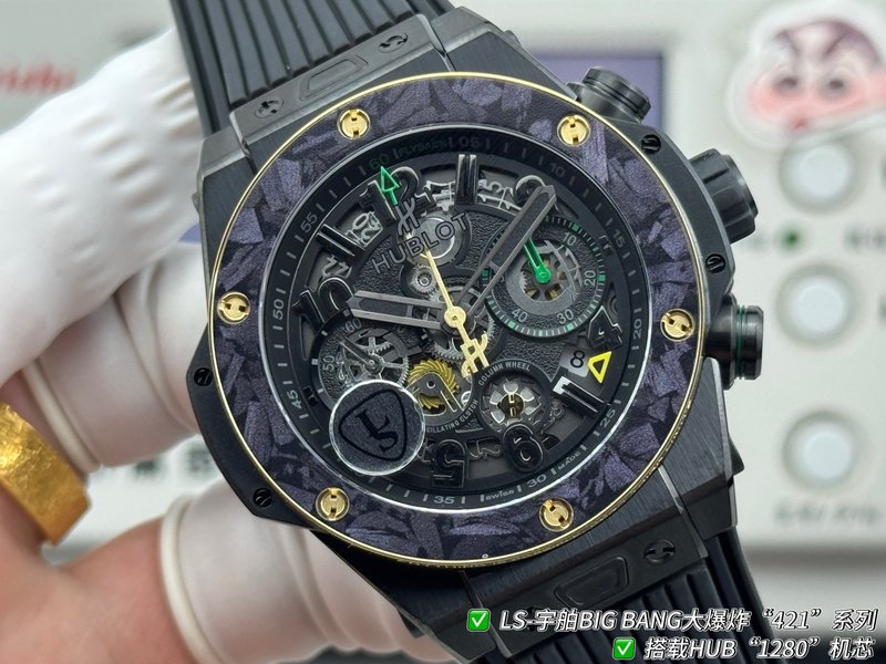 위블로 빅뱅 44mm 시계 최고 버전 001-287205