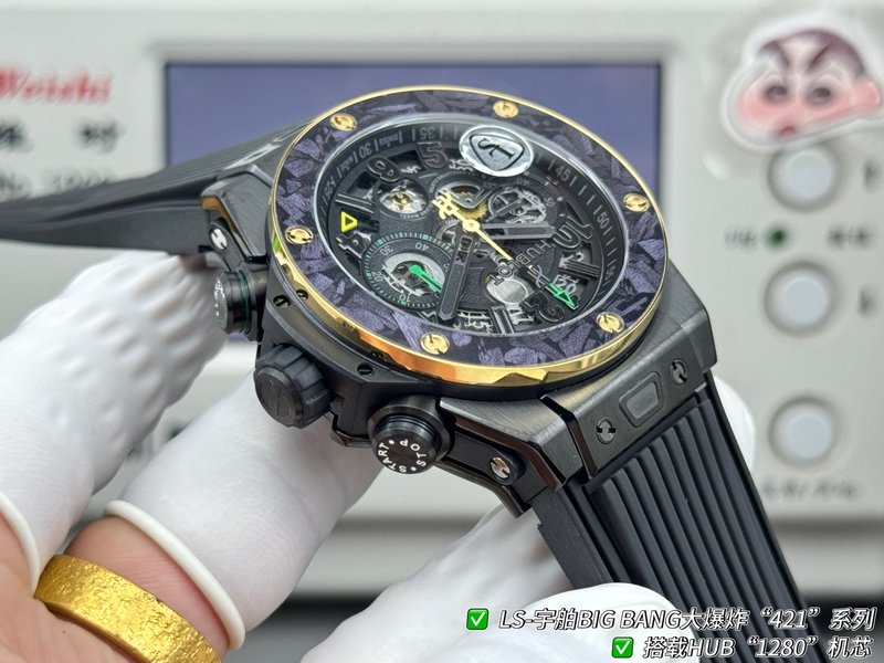 위블로 빅뱅 44mm 시계 최고 버전 001-287205