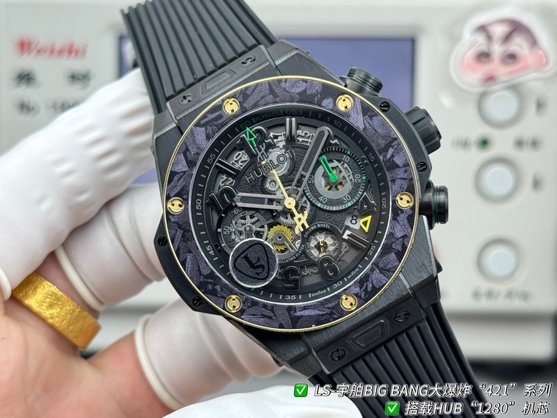위블로 빅뱅 44mm 시계 최고 버전 001-287205