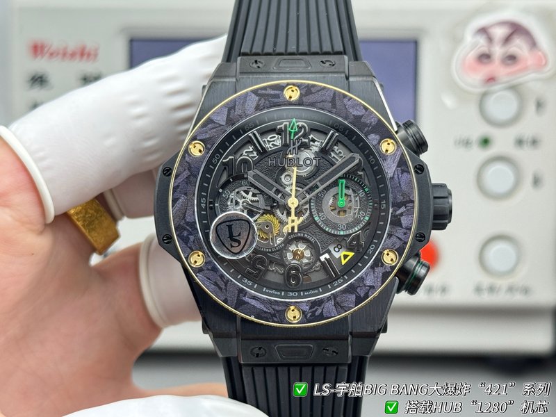 위블로 빅뱅 44mm 시계 최고 버전 001-287205