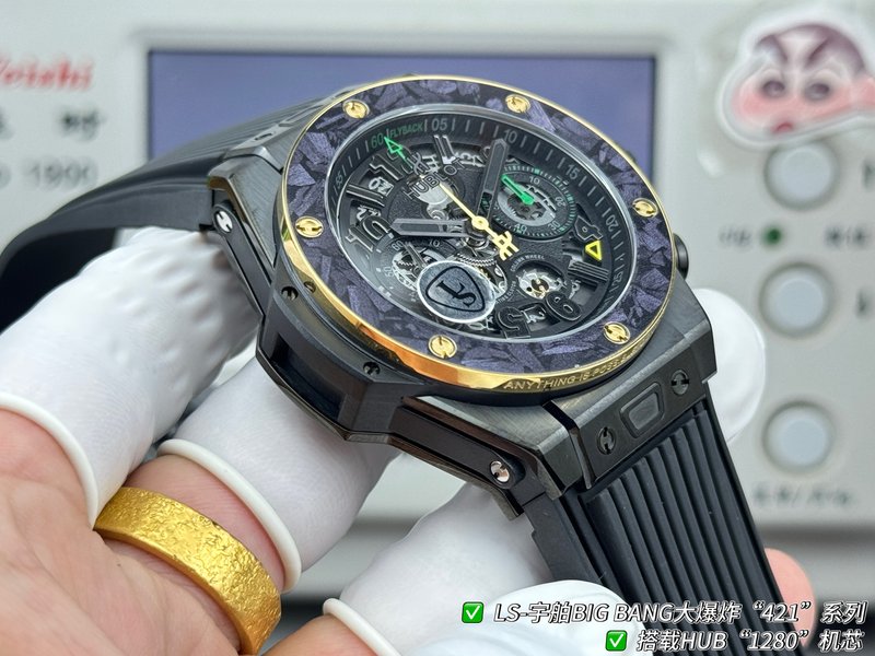 위블로 빅뱅 44mm 시계 최고 버전 001-287205