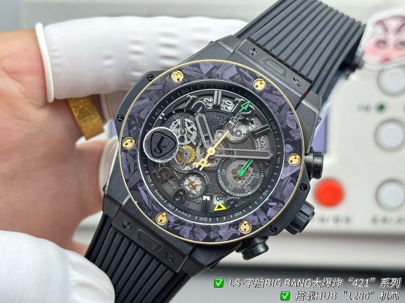 위블로 빅뱅 44mm 시계 최고 버전 001-287205