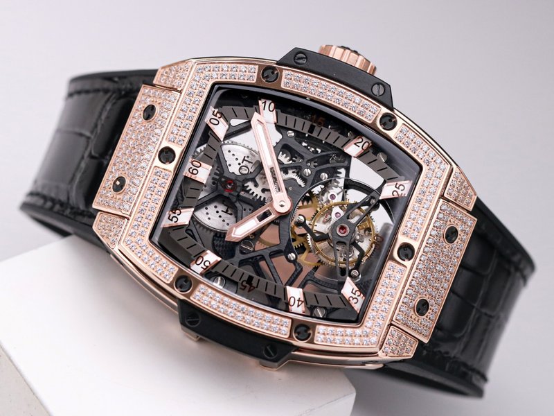 Hublot 마스터피스 진짜 투르비용 시계 001-287237