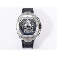 HUBLOT 빅뱅 상블루 III 타투 시계 42mm 001-287245