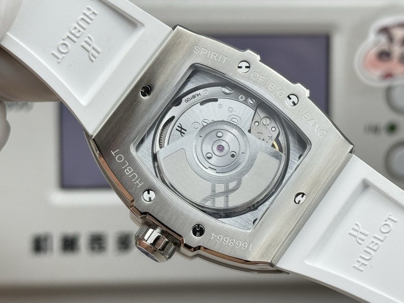 HUBLOT BIG BANG 다이아몬드 세팅 배럴 시계 001-287246