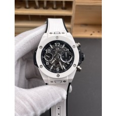 위블로 빅뱅 화이트 세라믹 오토매틱 시계 001-287247