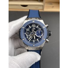 위블로 빅뱅 블루 세라믹 베젤 블루 다이얼 42mm 001-287248