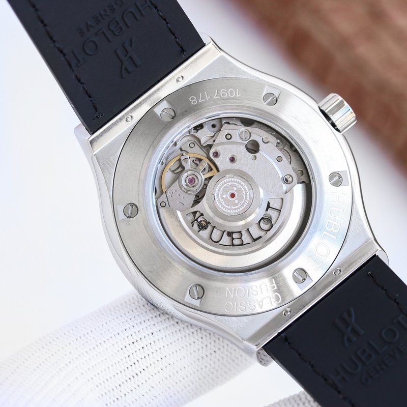 HUBLOT 42mm 사파이어 크리스탈 시계 001-287263