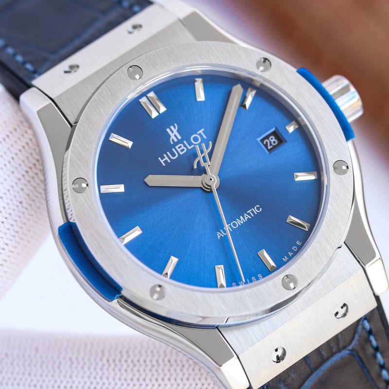 HUBLOT 42mm 사파이어 크리스탈 시계 001-287263