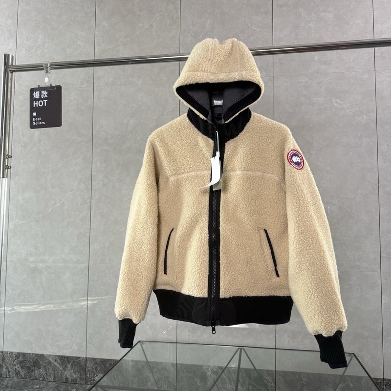 캐나다구스 Simcoe 지퍼 후드 플리스 자켓 여성 001-287277